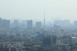 Chất lượng không khí tại Hà Nội, Thái Nguyên, Hưng Yên ở mức nguy hiểm