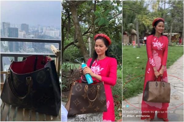 HHen Niê gây tranh cãi với bộ đầm nửa váy nửa quần như cây tài lộc-8