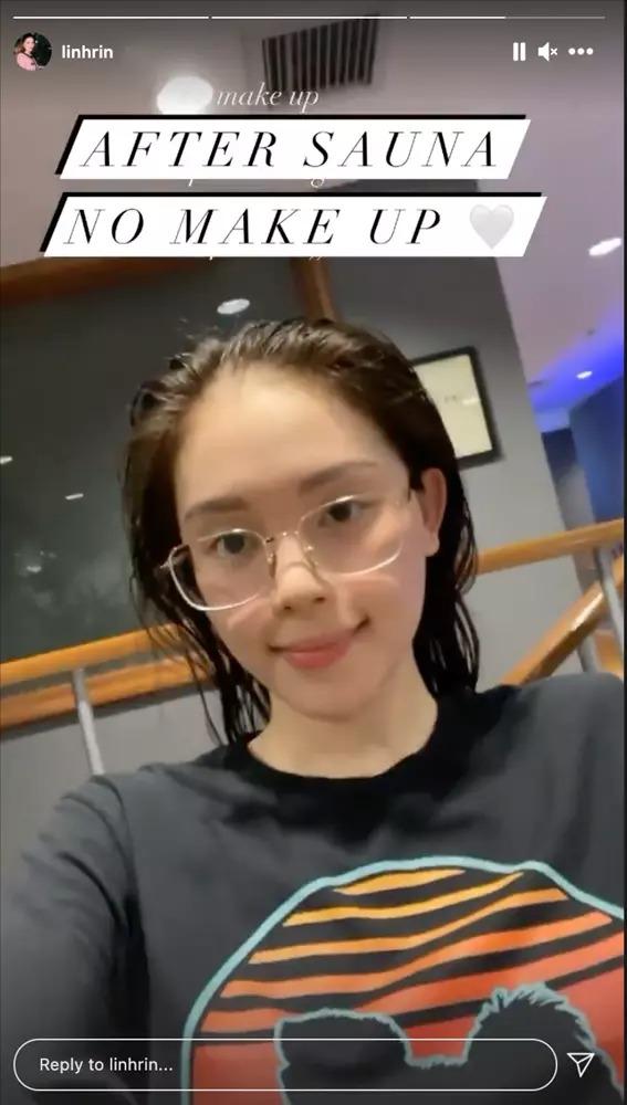 Linh Rin từ đầy tàn nhang đến mặt mộc trắng bóc không tì vết-7