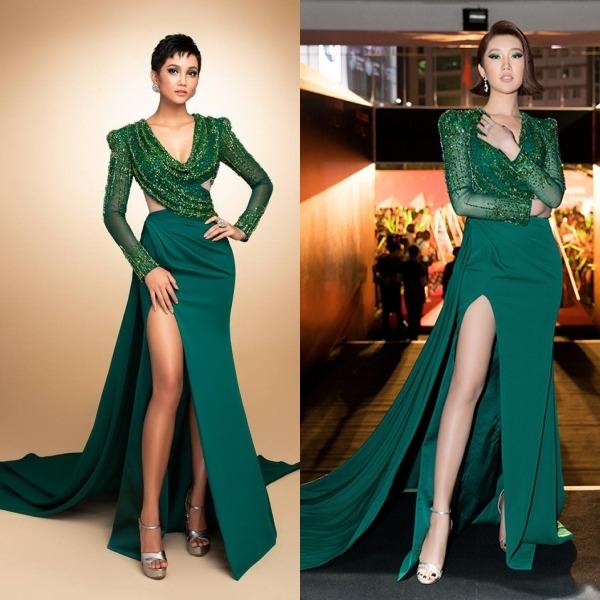 Thúy Ngân mặc lại váy được thiết kế riêng cho Phạm Hương-14