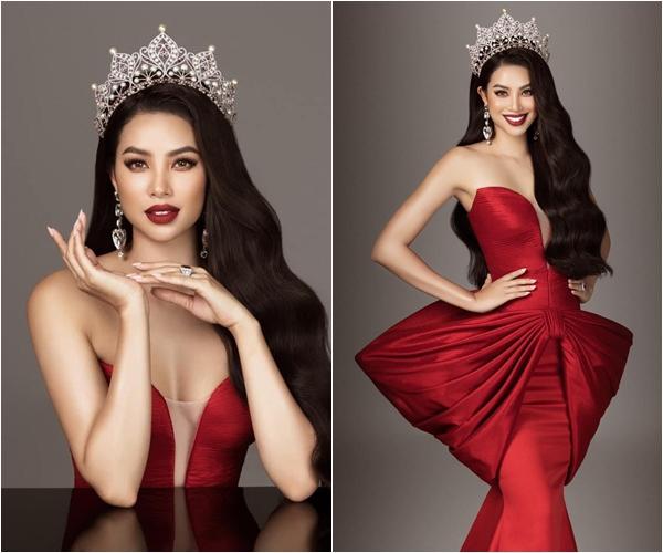 Thúy Ngân mặc lại váy được thiết kế riêng cho Phạm Hương-9