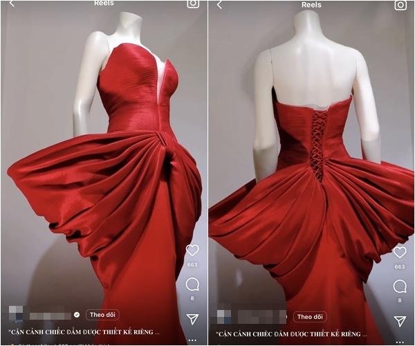 Thúy Ngân mặc lại váy được thiết kế riêng cho Phạm Hương-8