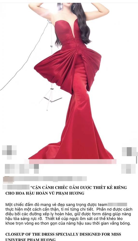 Thúy Ngân mặc lại váy được thiết kế riêng cho Phạm Hương-6