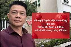 BTV nổi tiếng VTV phát ngôn sốc trận tuyển Việt Nam vs Indonesia
