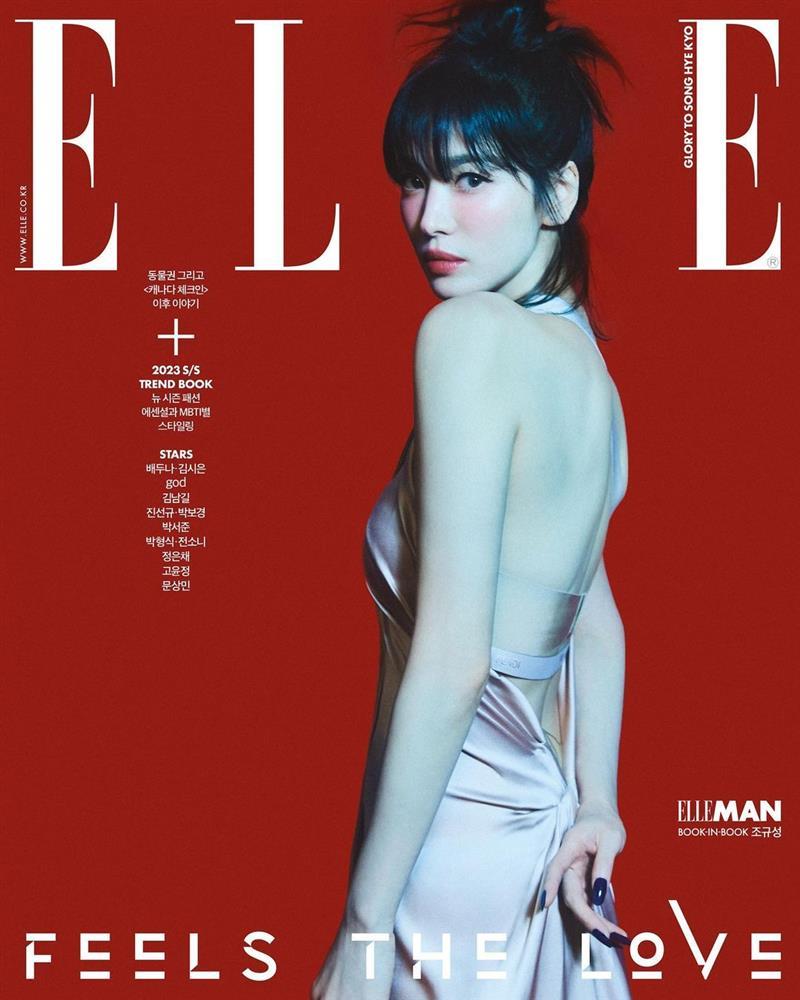 Song Hye Kyo khoe thế mạnh hình thể trên bìa tạp chí-1