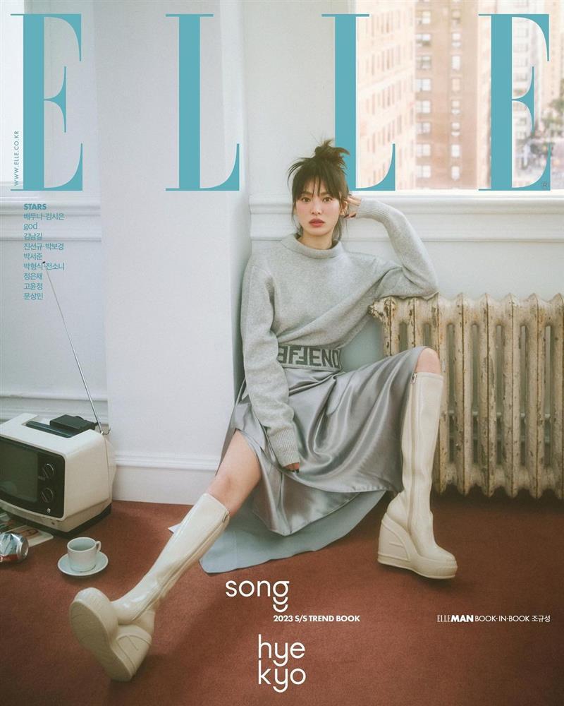 Song Hye Kyo khoe thế mạnh hình thể trên bìa tạp chí-3