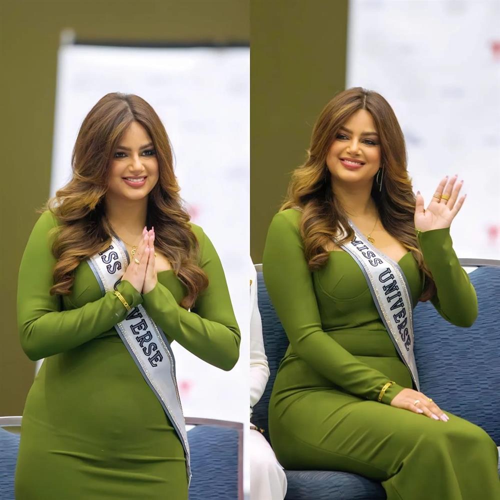 Miss Universe 2021 bị dìm hàng với đầm sến sẩm, lộ body phát tướng-7