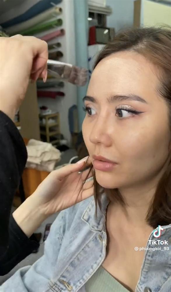 Huyền Lizzie gây thất vọng vì mặt mộc khác hẳn ảnh tự đăng-3