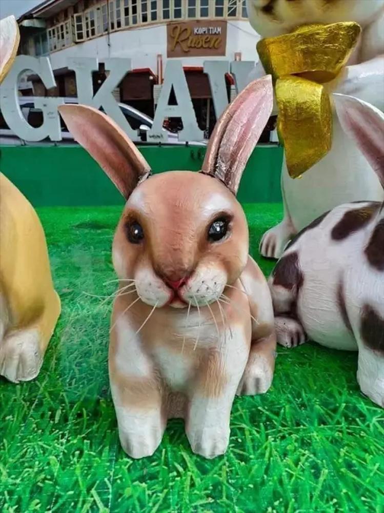 Hết hồn hình ảnh linh vật chào năm mới ở Indonesia-3