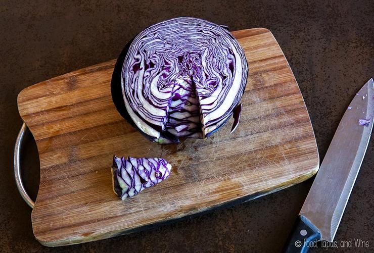 Ngày Tết làm bắp cải tím ngâm chua vừa đẹp vừa chống ngán-1