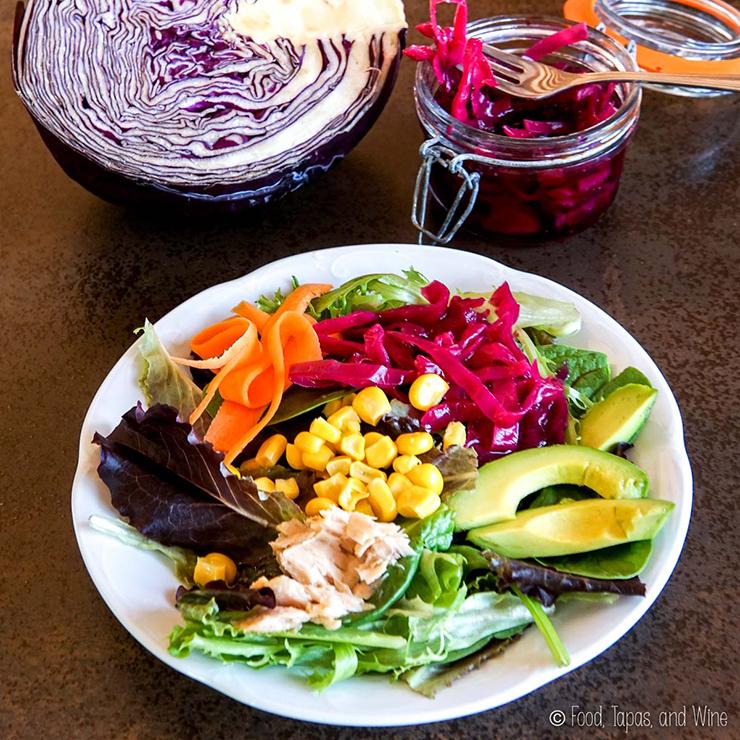 Ngày Tết làm bắp cải tím ngâm chua vừa đẹp vừa chống ngán-7