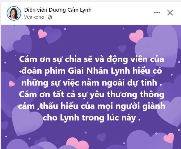 Diễn biến mới vụ Dương Cẩm Lynh bị cắt hợp đồng-2