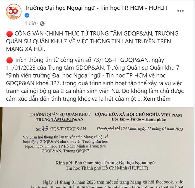 Trường HUFLIT mời công an vào cuộc vụ 2 nữ sinh bị xâm hại tình dục-3