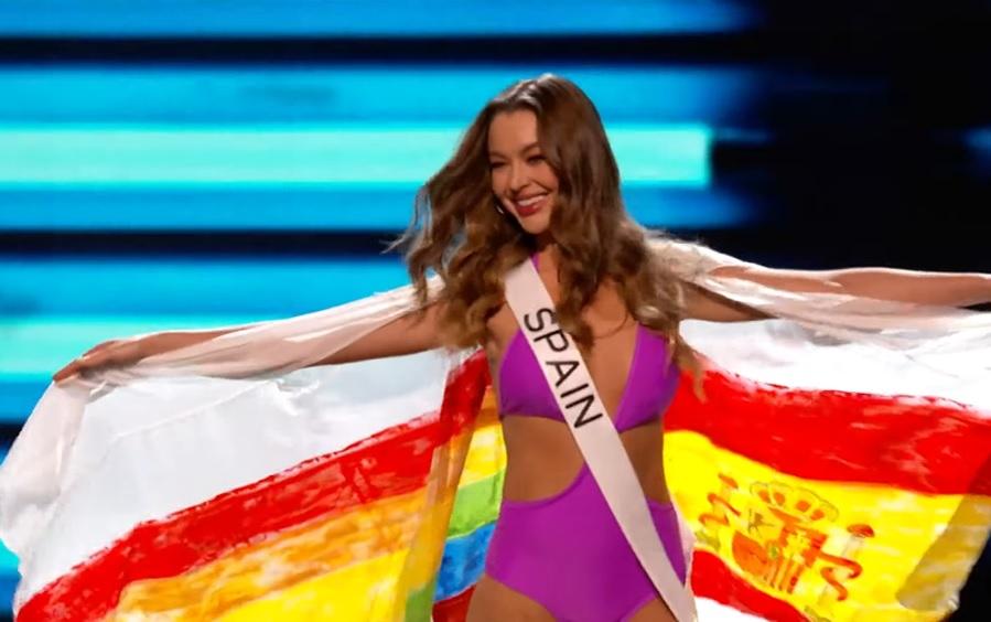 Ngọc Châu sáng bikini, an toàn dạ hội tại bán kết Miss Universe-38