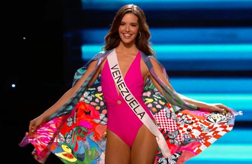 Ngọc Châu sáng bikini, an toàn dạ hội tại bán kết Miss Universe-41