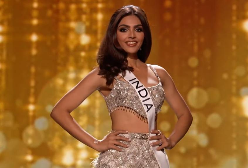 Ngọc Châu sáng bikini, an toàn dạ hội tại bán kết Miss Universe-54