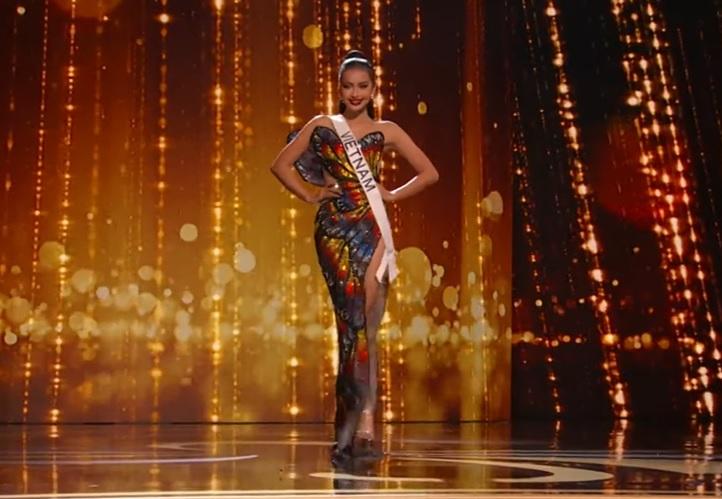 Ngọc Châu sáng bikini, an toàn dạ hội tại bán kết Miss Universe-43