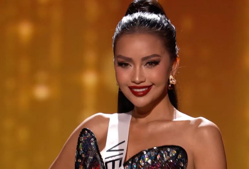 Ngọc Châu sáng bikini, an toàn dạ hội tại bán kết Miss Universe-44