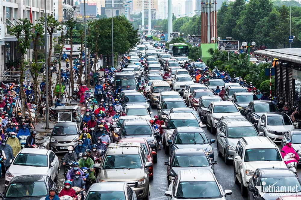 Đánh vật với giao thông Hà Nội ngày giáp Tết-12