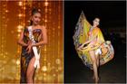 Ngọc Châu gây tranh cãi vì tay múa hoa sen khi catwalk ở Miss Universe