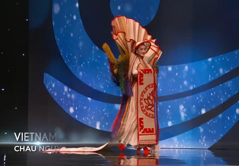 Ngọc Châu thi quốc phục Miss Universe, nhận lời khen visual-1