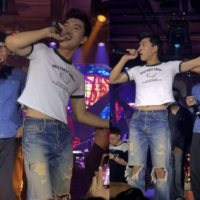 HIEUTHUHAI gây tranh cãi khi liên tục cà hẩy trên sân khấu-1