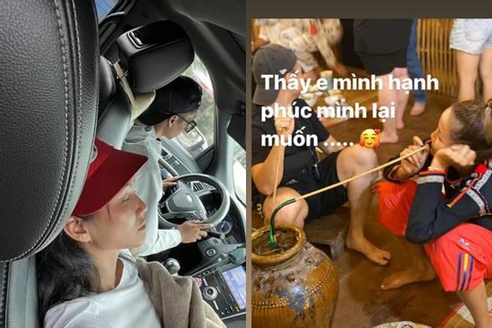 Đăng ảnh đi tỉnh, H'hen Niê để lộ tài xế chính là bạn trai?