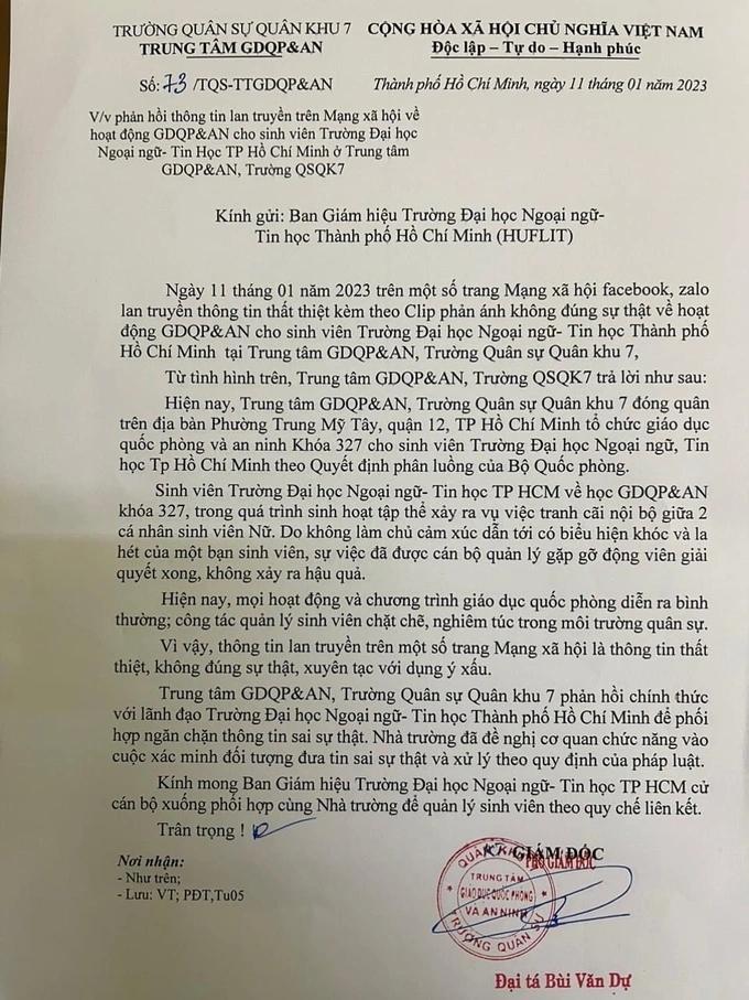 Vụ trường HUFLIT: Đề nghị khởi tố vụ án, truy tố tài khoản vu khống-2