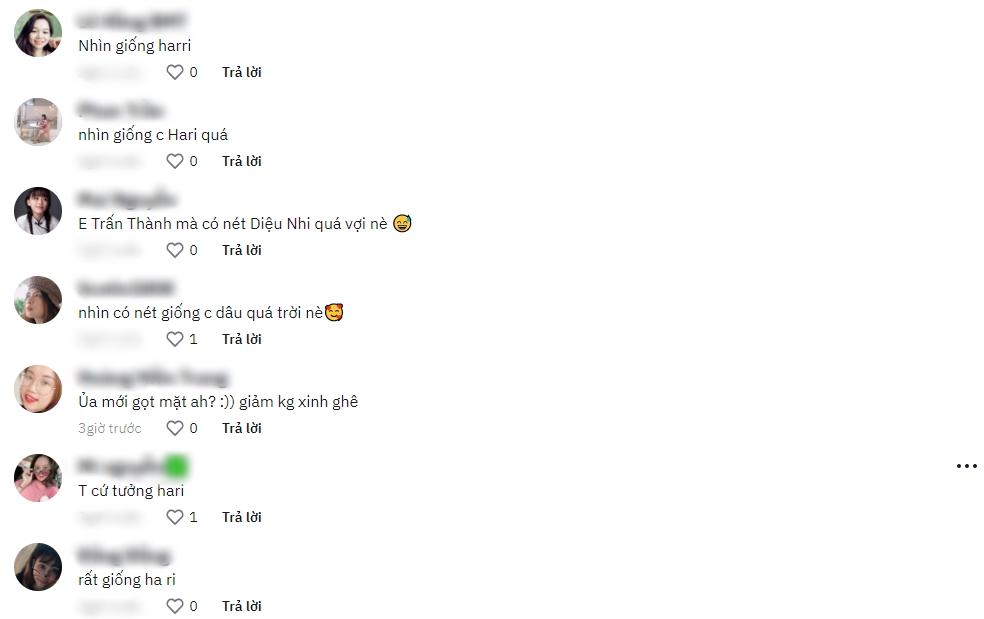 Em gái của Trấn Thành quá giống chị dâu Hari Won sau khi tẩy tóc-5