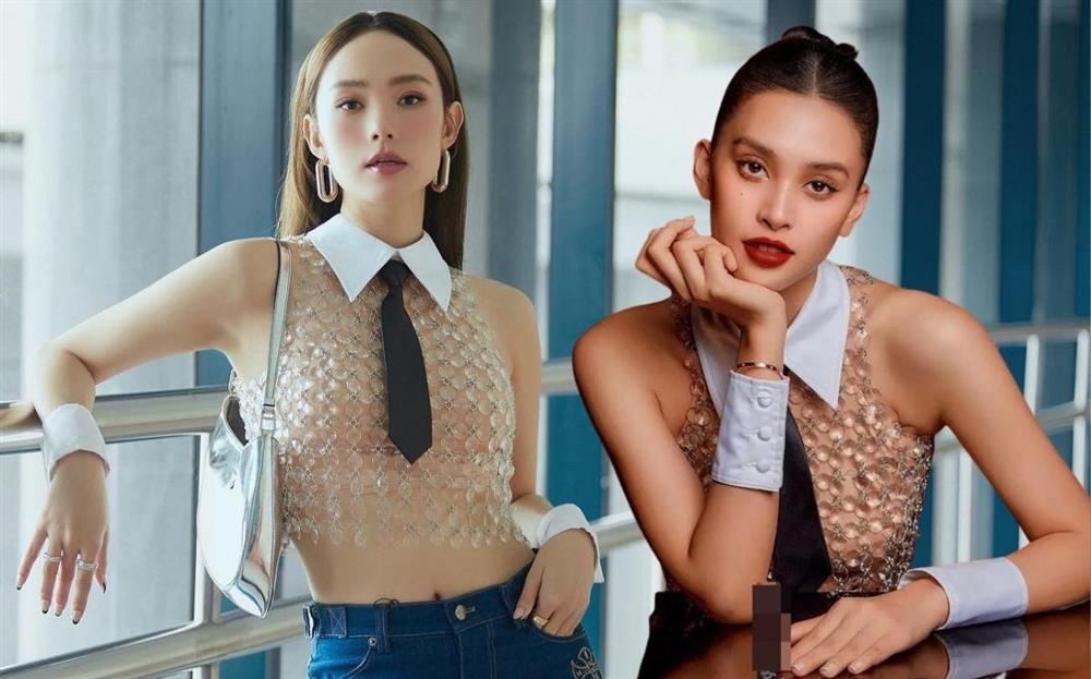 Minh Hằng lộ khuyết điểm khi đụng hàng Hoa hậu Tiểu Vy-8