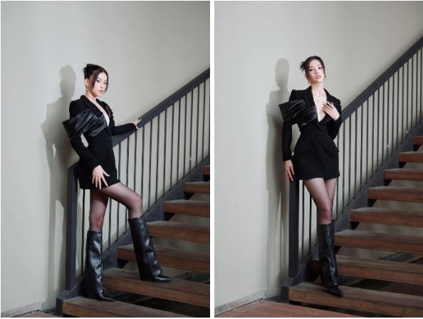 Minh Hằng lộ khuyết điểm khi đụng hàng Hoa hậu Tiểu Vy-9
