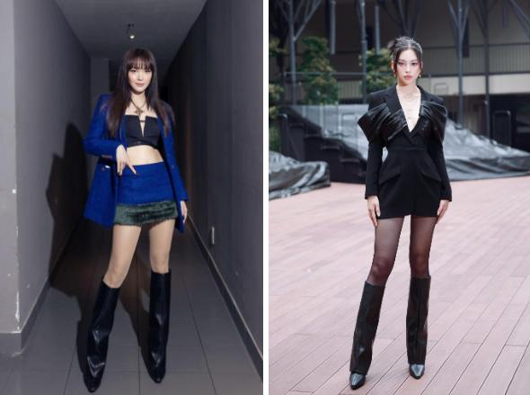 Minh Hằng lộ khuyết điểm khi đụng hàng Hoa hậu Tiểu Vy-10