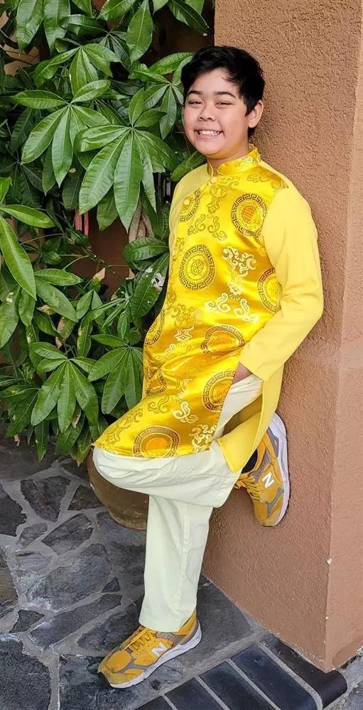 Con trai Thu Phương phổng phao, lớn hơn mẹ ở tuổi 13-5