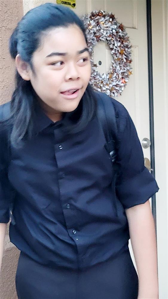 Con trai Thu Phương phổng phao, lớn hơn mẹ ở tuổi 13-2