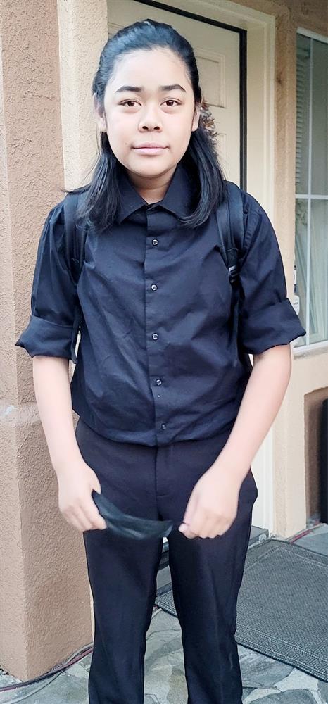 Con trai Thu Phương phổng phao, lớn hơn mẹ ở tuổi 13-1