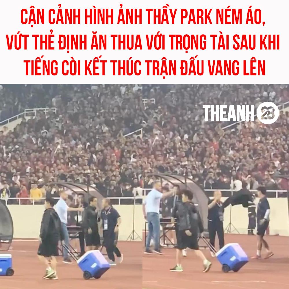 Hòa Thái Lan, phát ngôn căng thầy Park khi bị soi việc ném thẻ-2