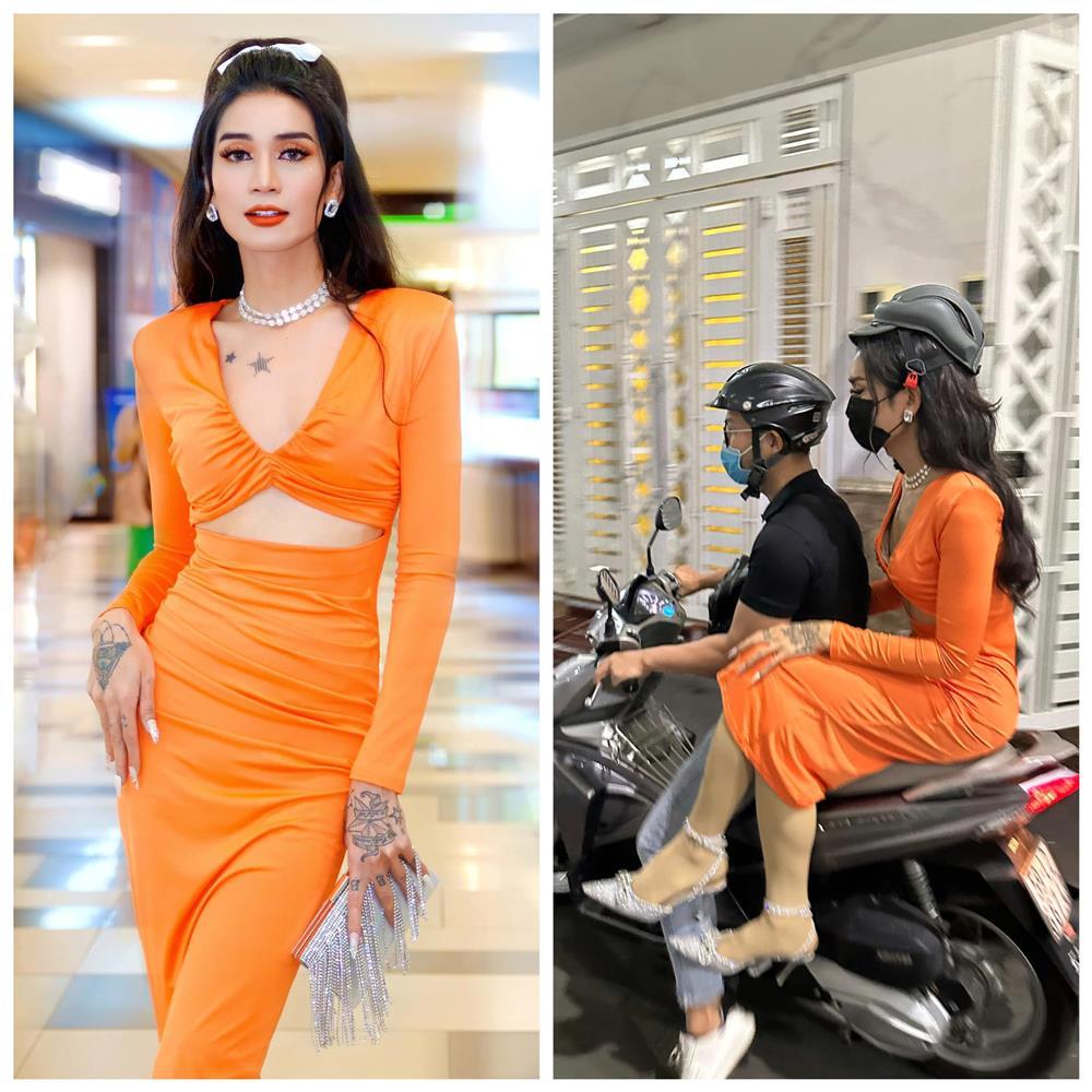 Tóm gọn cảnh Ngô Kiến Huy đi xe ôm, mũ Pikachu nổi nhất phố-3