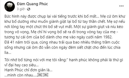 Người mẫu đang chiến đấu với u não báo tin bố qua đời-2