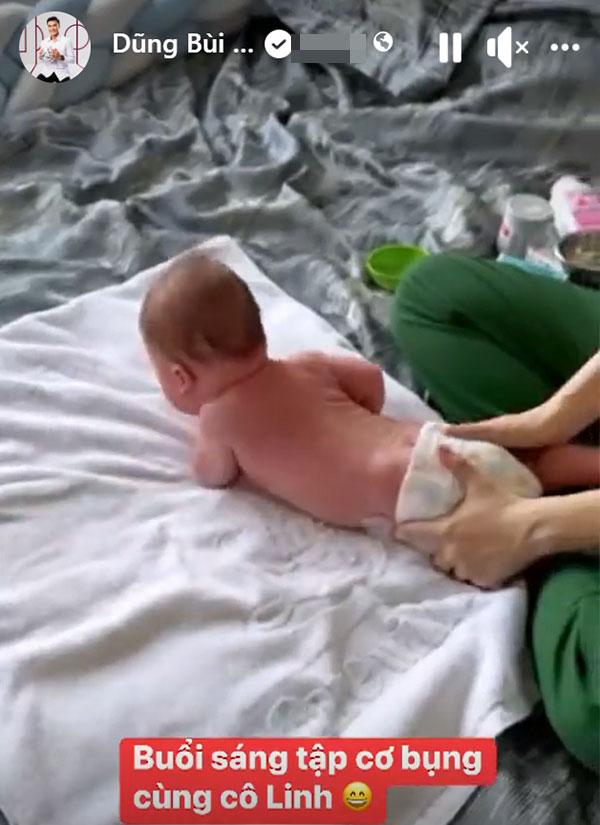 Ảnh ĐỘC về quý tử lai Tây nhà thủ môn Bùi Tiến Dũng-2