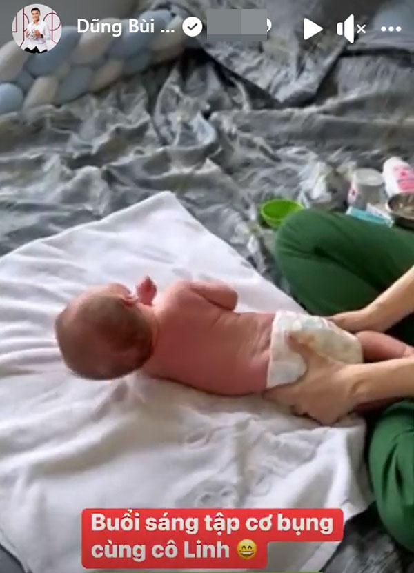 Ảnh ĐỘC về quý tử lai Tây nhà thủ môn Bùi Tiến Dũng-1