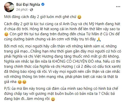 Showbiz Việt ngày 15/1: Đại Nghĩa vừa đi sự kiện đã bị trù ẻo-3