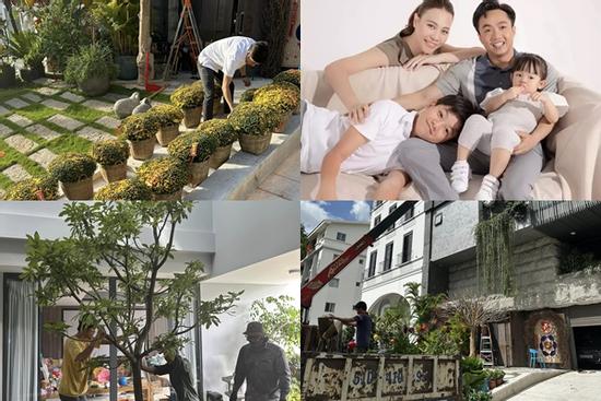 Cường Đô La trang hoàng biệt thự đón Tết, trầm trồ độ xa hoa