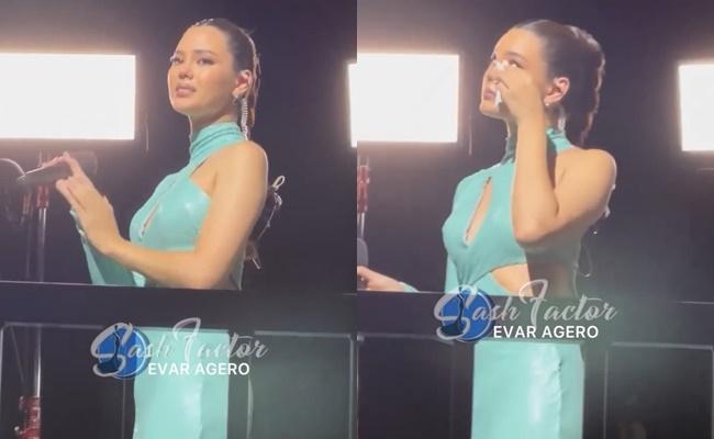 Catriona Gray khóc nghẹn khi dẫn Miss Universe, xúc động lý do-2