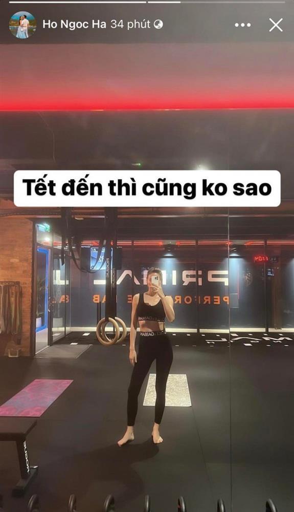 Hà Hồ mải miết độ dáng để không phát tướng sau 7 ngày Tết-1