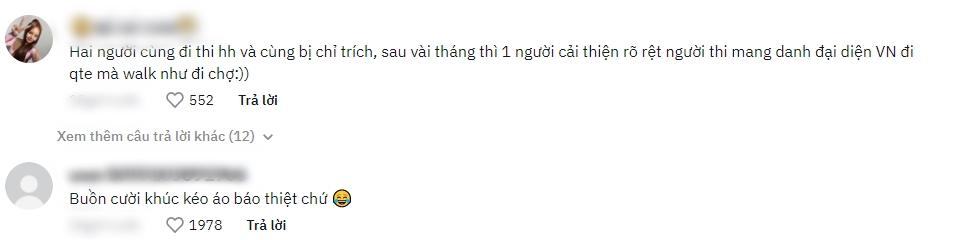 Lê Bống bị Trần Thanh Tâm kéo áo suýt ngã khi cùng làm vedette-2