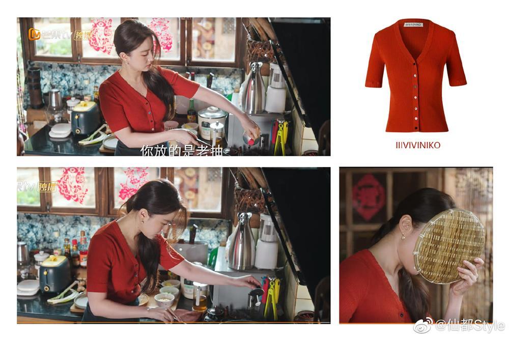 Lưu Diệc Phi diện style thôn nữ vẫn hút mắt, có phụ kiện chưa tới 10k-17