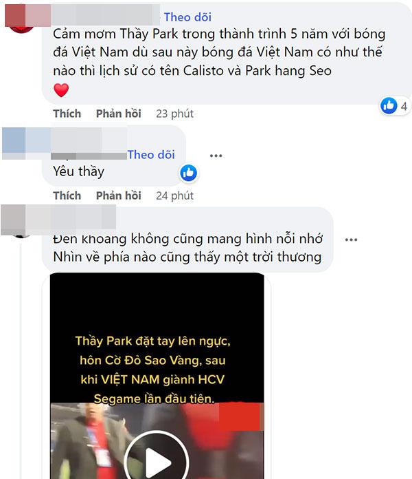 CĐV Việt xót xa nhìn thầy Park cúi đầu buồn bã khi thua Thái Lan-2