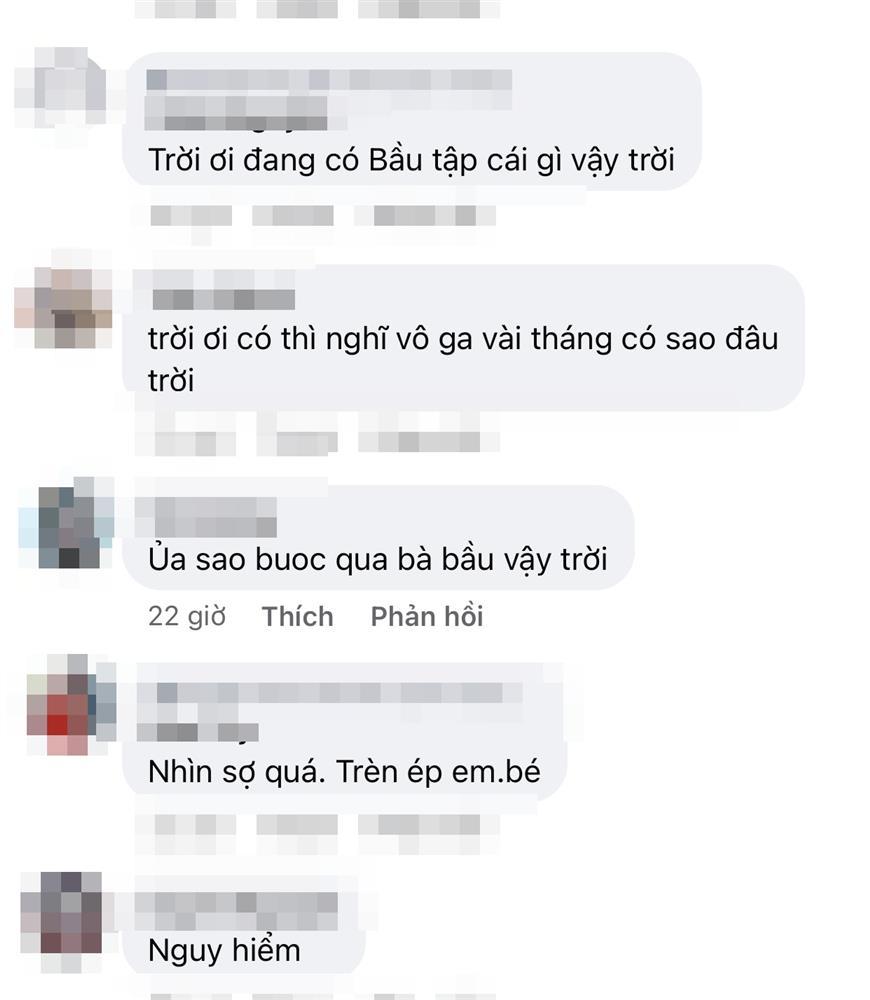 Phương Trinh Jolie bầu 5 tháng vẫn lăn lộn tập yoga-4