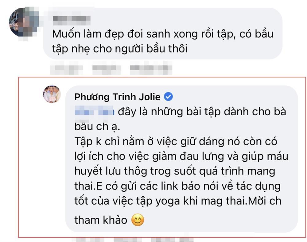 Phương Trinh Jolie bầu 5 tháng vẫn lăn lộn tập yoga-9