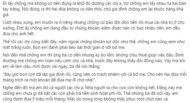 Em dâu bầu 8 tháng vượt mặt vẫn phải chăm chị chồng ở cữ-1